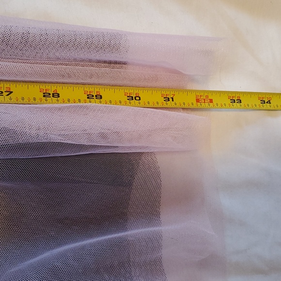 Elegant Ombre Black, Blue and Pale Pink Tulle Skirt - Picture 10 of 10